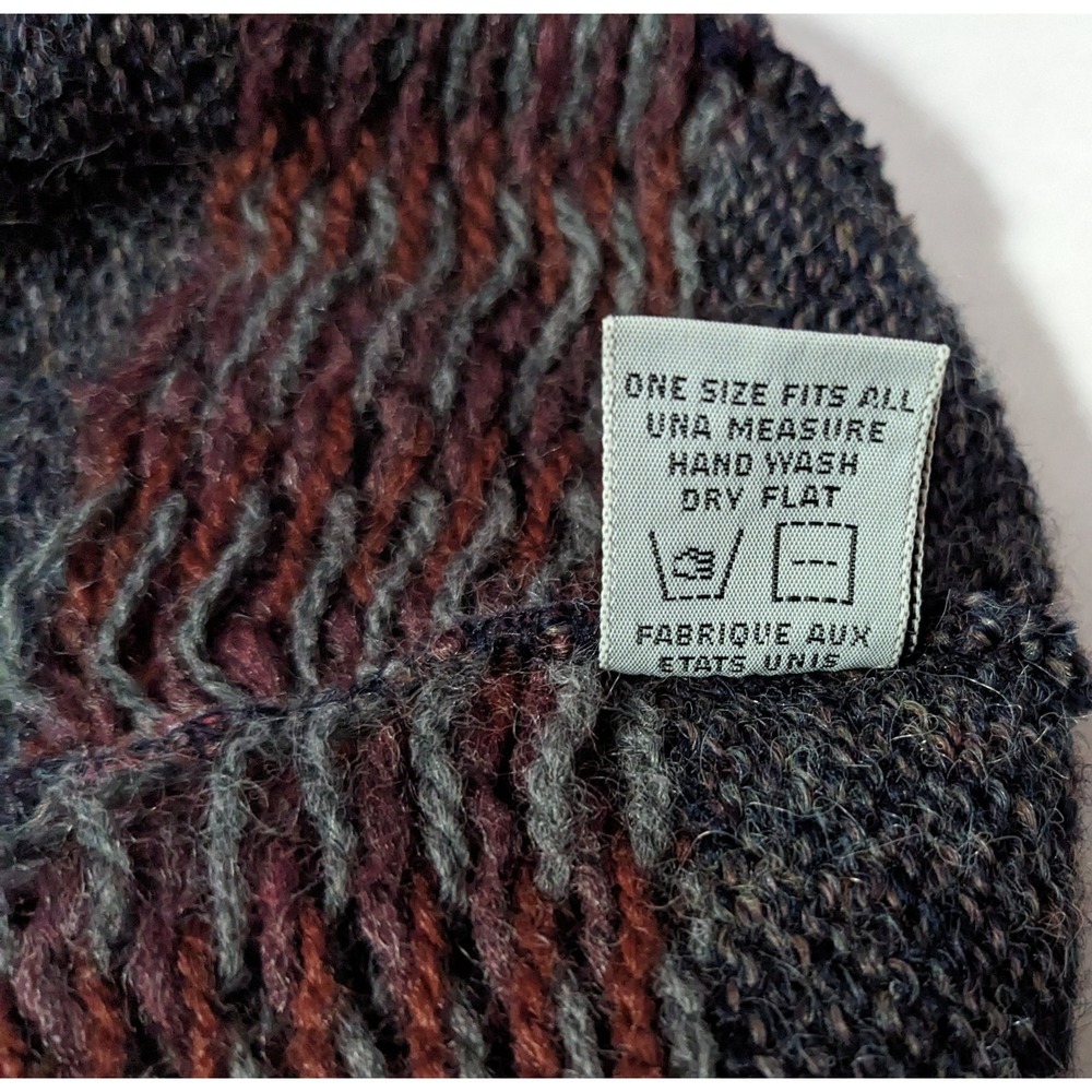 Vintage Christian Dior Winter Hat Beanie Style Multicolor‎ READ - Picture 7 of 7